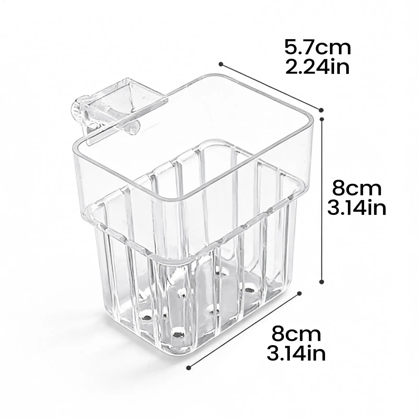 Transparent Hangable Aquarium Plant Holder Pot for Fish Tank Hydroponic System Indoor Workplace Decor Cultivation Decorations
