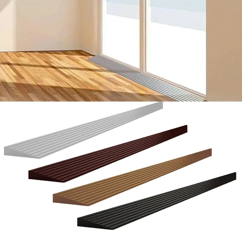 1PC 0.9cm/0.354in Doorway Ramp Garage Threshold Ramp Ample Space Gentle Incline Heavy Use Sturdy Materials Home Accessibility