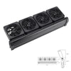 Fish Tank Cooling Fan Fish Tank Cooler Timing Adjustable Wind Speed Cooling Fan Glass Thickness ≤12mm Aquarium Accessories