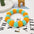 Pet Dog Bow Tie Rainbow Flower Hair Ball Necklace Cat Collar Pet Dog Cat Bowties Neckties Dog Grooming Accessories