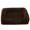 Dog Bed Dog Plush Pet Bed Winter Thickened Pad Dog Sleeping Bed Sofa Removable Pad Dog Small Large Dog square kennel