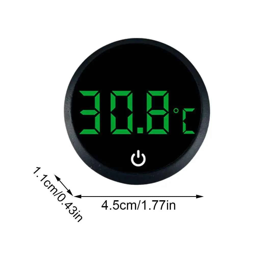 Aquarium Self-Adhesive Thermometer Lcd Digital Fish Tank Mini Thermometers Large Screen Monitor Terrarium Temperature Meter