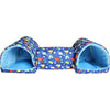 Fleece Tunnel Cave Hideaway for Hamsters & Ferrets