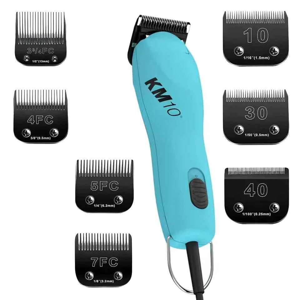 Black 7FC 5FC 4FC 3FC #10 #30 #40 5/8 Professional Dog Clipper A5 Blade Fit Most Andis & Oster Pet Clippers