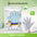 Pet Unwashed Gloves, Dog Bath Deodorizing, Cat Puppy and Kitten Dry Cleaning, Paw Wet Wipes, Cleaning Supplies 6 Pieces