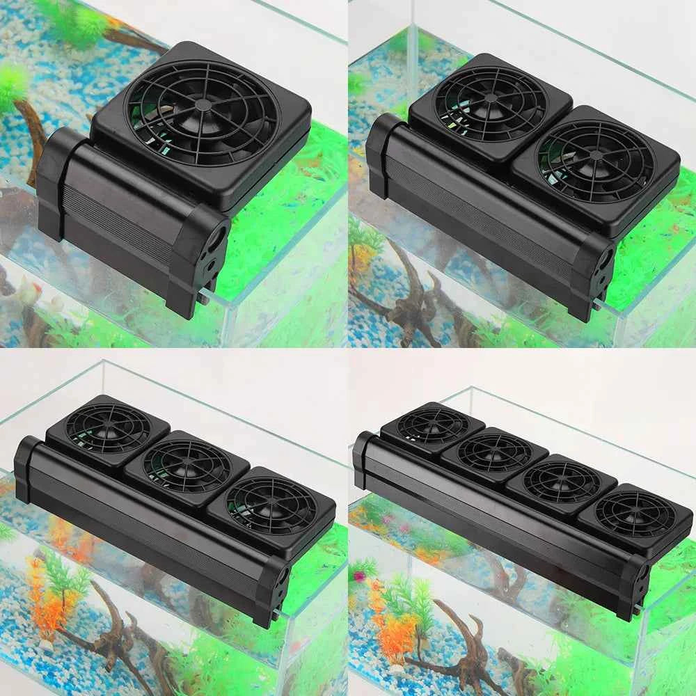 Adjustable Cooling Fan Fish Tank Heat Dissipation Cooling Fan Aquarium Farming Grass Tank Shrimp Tank