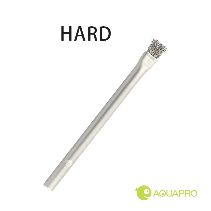 Aquapro Algae Brush Cleaning Tools Aquarium Accessories and Fish Tank Clean Brush Remover Stainless Steel Salt Fresh Water Plant