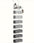 Hanging Towel Racks For Bathroom No Drill - 6-Tier Over The Door Bath Towel Storage Organizer For Small Bathrooms - Tiered Back