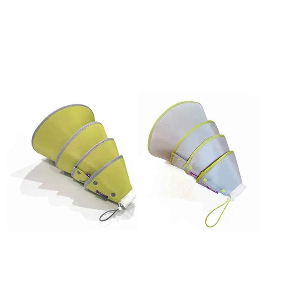Adjustable Cat Cone Collar Lightweight Anti-bite Elizabethan Collars Breathable Easy To Eat and Drink Pet Protective Cover