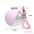 285ML Leak-Proof Feeder Dogs Bottle,Portable Dog Drinker 2-in-1 Stainless Steel Silicon Lightweight Travel Pet Supplies
