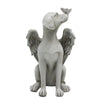 Wholesale Resin Pet Memorial Angel Cat Dog Stone Style Grave Marker Factory Direct