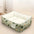 Plaid Printing Soft Removable&Washable Dog Bed Fabric Skin-Friendly Cotton&Linen Breathable Pet Sofa Square Cat Litte Dog Bed