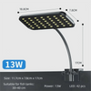 Super Slim LED Aquarium Lighting Waterproof Energy Saving Fish Tank Light RGB Adjustable Extensible Lamp Plant Growth