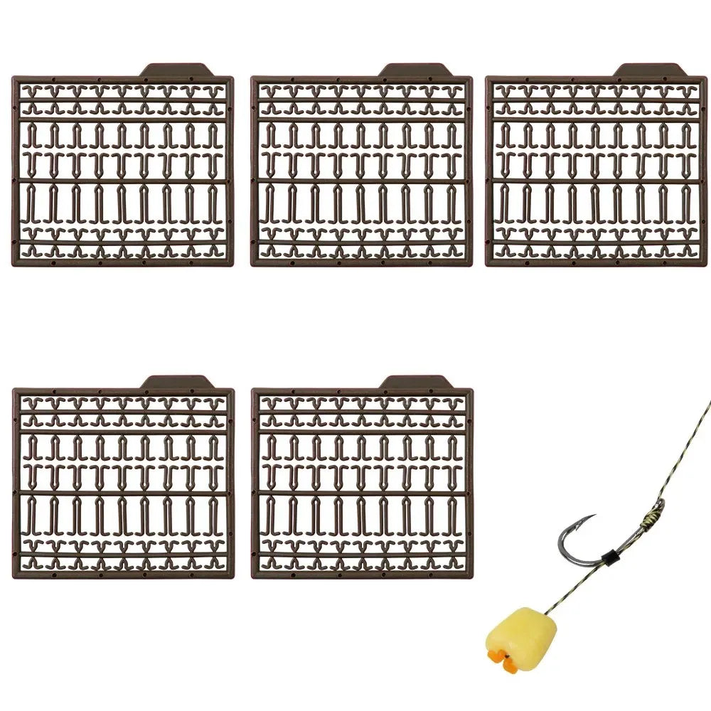 5Pcs Carp Fishing Tackle Carp Fishing Hair Rig Stops Boilie Bait Stoppers Extender Accessory for Carp/Coarse Fishing