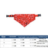Dog Cat Neck Decor Adjustable Triangular Bandage for Pet Washable Scarf Bandana Collar Bibs Cat  Birthday Party Dress Up GWFD02