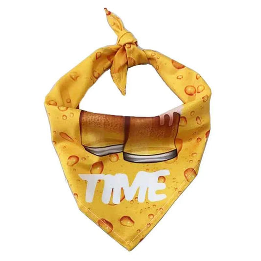 Fashion Style Triangular Bandana For Dogs Outdoor Beach Adjustable Dog Scarf Cute Pet Dogs Neckerchief Pet Accessories Dog Supplies For Small Medium Large Pet Dogs