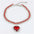 Cute Luxury Cat Collar Adjustable Cat Necklace Personalized Heart Pendant Rhinestone Kitten Puppy Collar Pet Grooming Accessorie