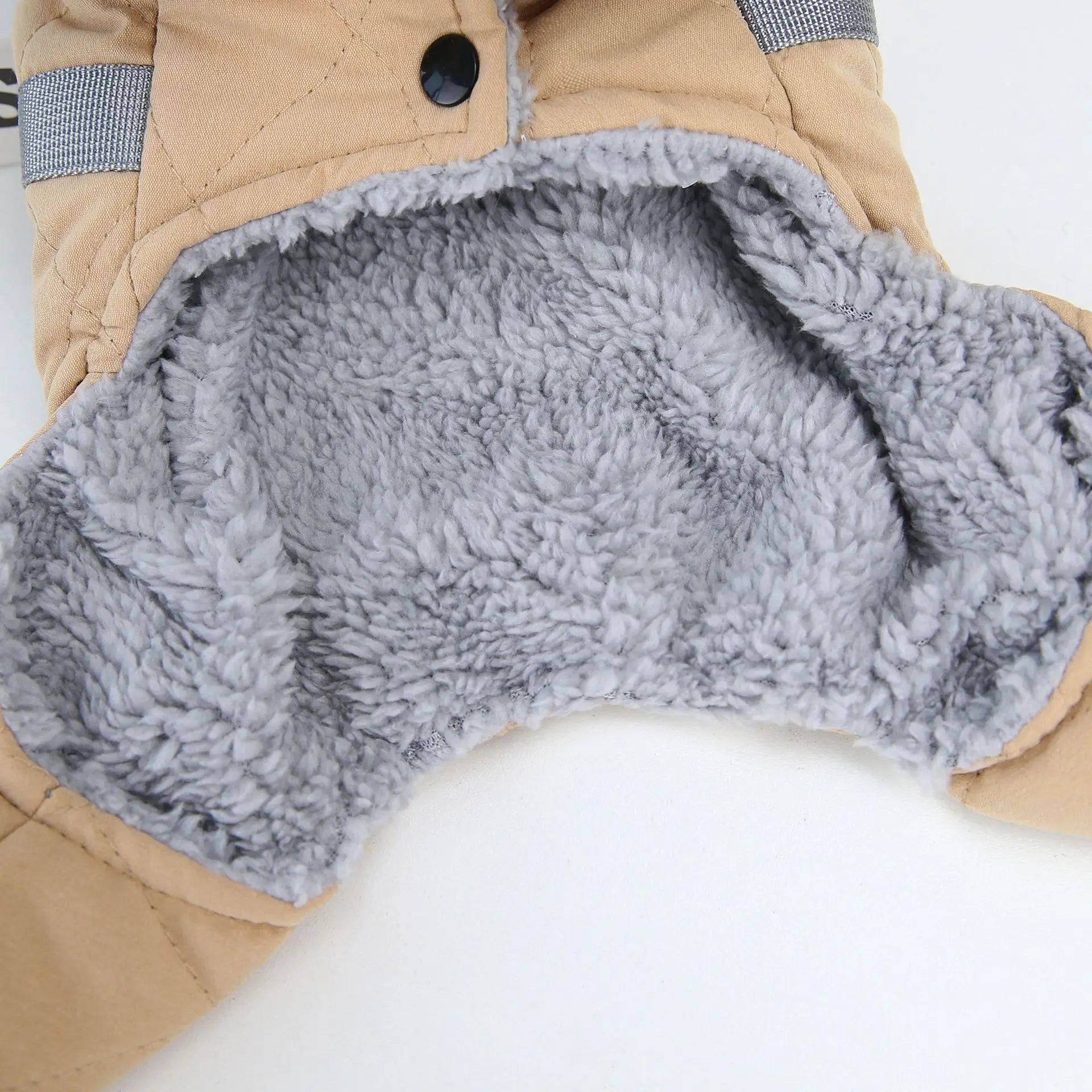 Warm Fleece Dog Jumpsuit For Small Medium Dogs Jacket with D-ring Autumn Winter Puppy Coat Chihuahua Costume Bulldog Pet Outfits