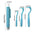 4PCS Flea Remover Hook Tick Remover Tweezer Tick Pull Pet Cat Dog Tick Clamp Accessaries Pet Mite Flea Extractor Dog Accessaries