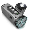 Dog Repeller Ultrasonic Dog Training Device Rechargeable Anti Barking Device 65ft Range with LED Flashlight for All Dogs