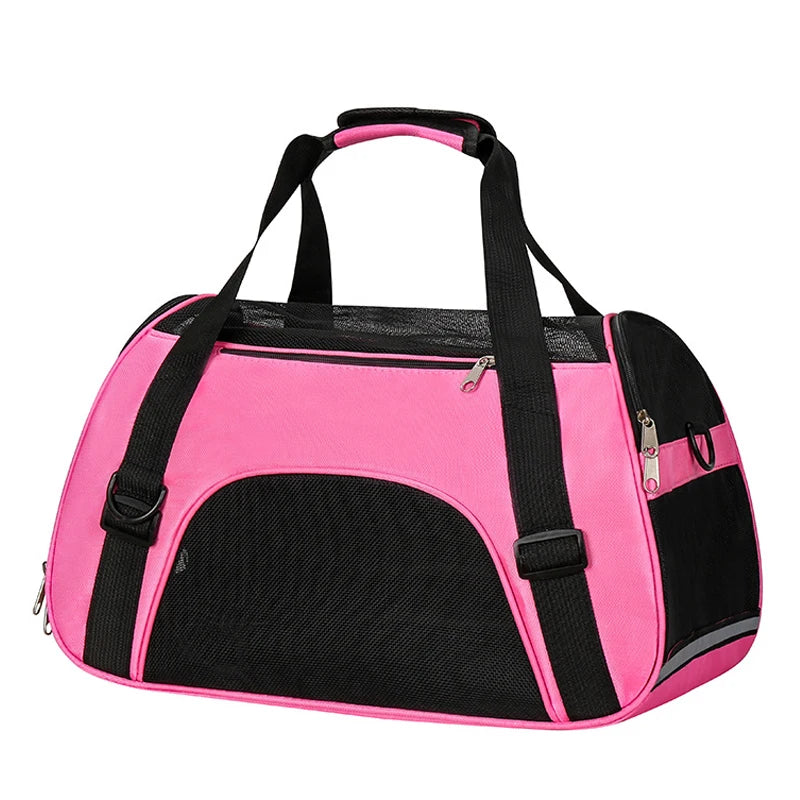 Cat Bags Portable Dog Carrier Bag Mesh Breathable Pet Puppy Travel Bags for Small Dogs Foldable Cats Handbag Bag Transport Bag - Play Paws Toys