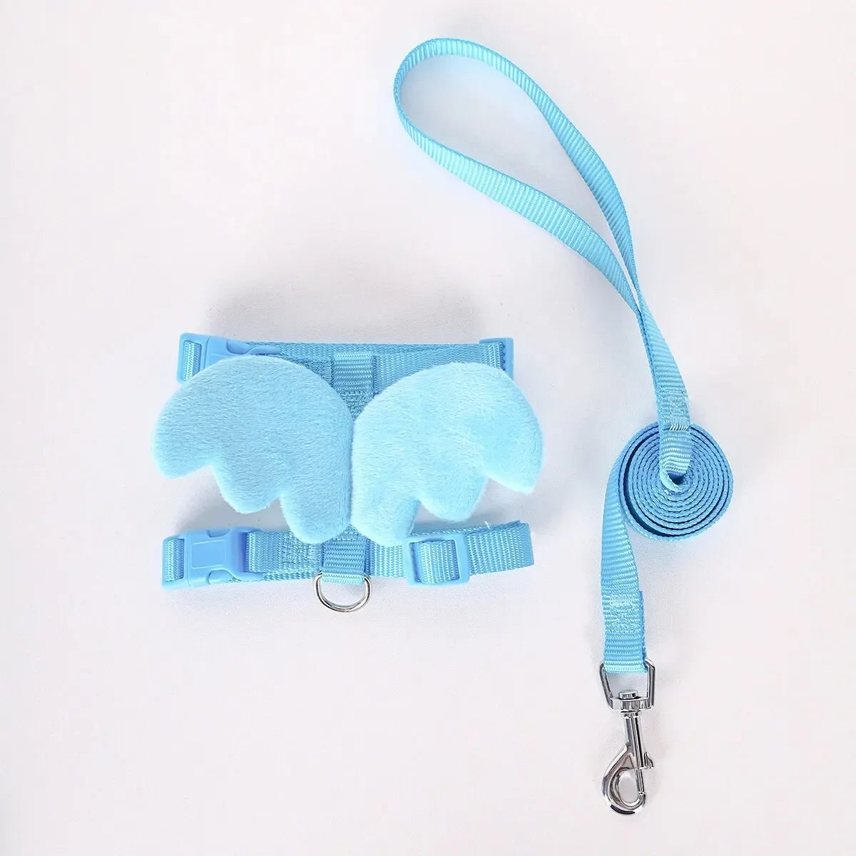 Cute Angel Wing Pet Rabbit Harness and Leash for Cats Rabbits Personalized Rabbit Harnesses Bunny Accessories Hamster Clothes
