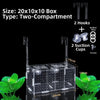 1PC Small Fry Aquarium Isolation Box Hatchery Divider Spawning Hatching Fish Breeding Box with Hook Acrylic Hydroponic Plant Box