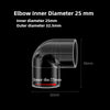 Transparent Fish Tank Water Pipe Acrylic Tube Fittings Elbow Joint Duck Bill Water Outlet Aquarium Accessries Rain Shower Outlet