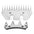 9/13-tooth Stainless Steel Sheep Clippers Blade High Hardness Cutting Shearing Cutter Replacement Cutting Blade Sheep Shear Part