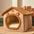 Foldable Dog House Kennel Bed Mat For Small Medium Dogs Cats Winter Warm Cat Bed Nest Pet Products Basket Pets Puppy Cave Sofa