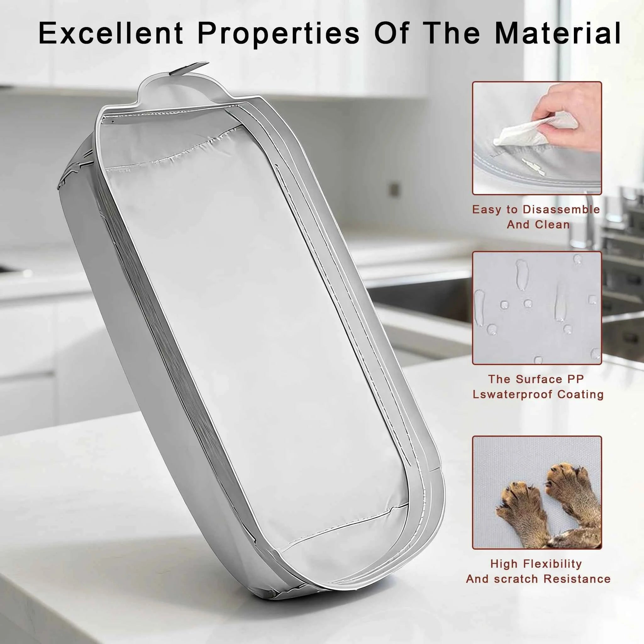Automatic Cat Litter Box Replace Accessories Soft Fabric Liner  Smart Cat Litter Box Accessories Soft Mat Removable Liner