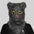 Movable Mouth Cat Head Mask Animal Latex Cute Helmet  Artificial Fur for Halloween Costumes Party Props Adult Size