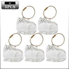 Cat Fur Memorial Charm Resin Keepsake Capsule for Pet Hair Portable Keychain Pendant for Hair Rainbow Bridge Pendant