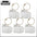 Cat Fur Memorial Charm Resin Keepsake Capsule for Pet Hair Portable Keychain Pendant for Hair Rainbow Bridge Pendant