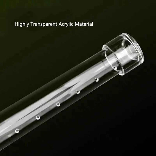 Aquarium Filter Rain Spray Bar Outflow Pipe Transparent Acrylic Rain Shower Outlet Tube Kit Fish Tank External Filter Accessries
