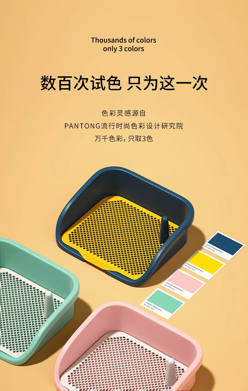Large Size Dog Training Toilet Litter Box Pet Toilet for Dog Portable Dog Training Toilet Puppy Pad Holder Tray Indoor Dog Potty