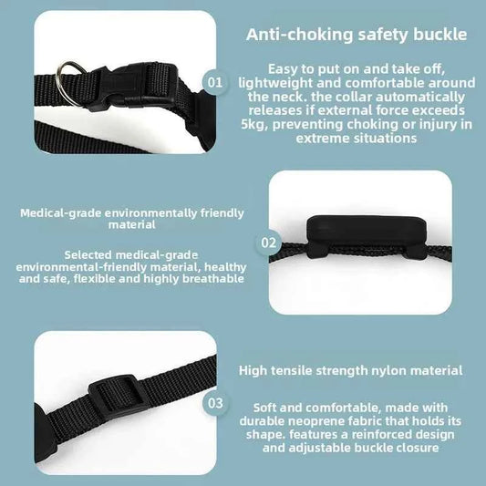 Pet Bluetooth GPS Tracker Dog Mini Tracking Movement Alert Collars Anti Lost Tracker for Cats and Puppies Remote Global Locator