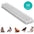 10/20/30Pcs Spikes Repeller Cat Plastic Bird Repellent Anti Pigeon Anti-bird Squirrel Garden Fences Control Transparent Spikes