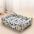 Plaid Printing Soft Removable&Washable Dog Bed Fabric Skin-Friendly Cotton&Linen Breathable Pet Sofa Square Cat Litte Dog Bed