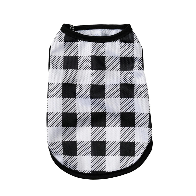 Dog Summer Clothes Breathable Puppy Vest For Small Dogs Cat Costume Beach Style Fashion T-shirt Chihuahua Freach Bulldog Outfits