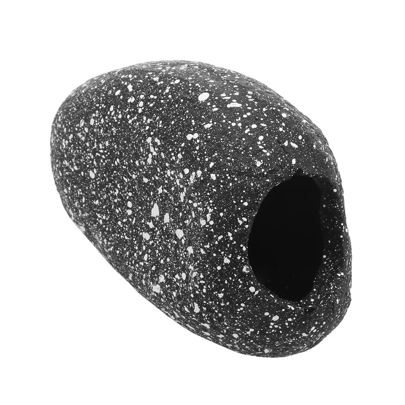 1/2/4Pcs Cichlid Stone Cave Aquarium Fish Tank Pond Ornament Decoration Shrimp Breeding Ceramic