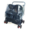Multifunctional pet car Ultra-light two-seater pet buggy Detachable and washable trolley Universal pet car for cats and dogs - Play Paws Toys