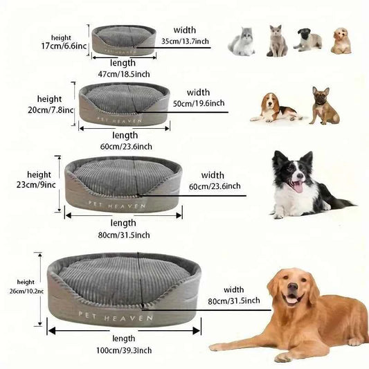 Universal All-season Pet Nest Washable Double-Sided Cat Dog Bed 3D Comfortable Soft Cushion Mat Durable Home Decor