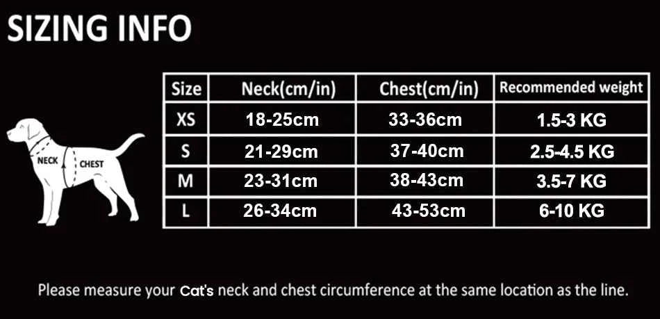 ATUBAN Cat Harness and Leash for Walking, Small Cat Harness Escape Proof Cat Harness Large, Adjustable Cat Harness Reflective