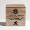 Pet Memorial Keepsake Box Dog Bereavement Gift Pet Keepsake Box Cat Dog Loss Gift Wood  Memorial Urns Dog Ashes Keepsake