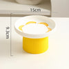 Elevated Ceramic Cat Bowl Non-Slip Pet Food DishHeavy Base for Flat-Face Cats/Dogs, Neck Protection, Anti-Spill, Easy Clean