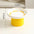 Elevated Ceramic Cat Bowl Non-Slip Pet Food DishHeavy Base for Flat-Face Cats/Dogs, Neck Protection, Anti-Spill, Easy Clean