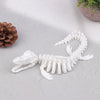 HOT! 1PCS Realistic Mosasaurus Skeleton Replica Aquarium Decoration Dinosaur Skeleton Model For Fish Tank Decoration