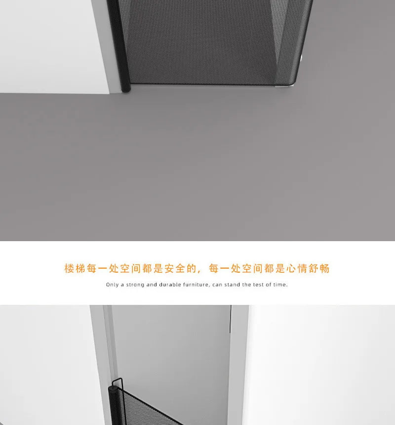 Pet Gate Fence Dog Cats Fence Indoor Automatic Retractable Stairway Aisle Isolation Mesh No Punch Safety Net Fence