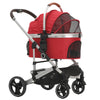 Factory Wholesale Pet Stroller and Carrier Luxury 4 Wheels Pet Portable Folding Travel Dog Trolley for Big and Small Dog - Play Paws Toys